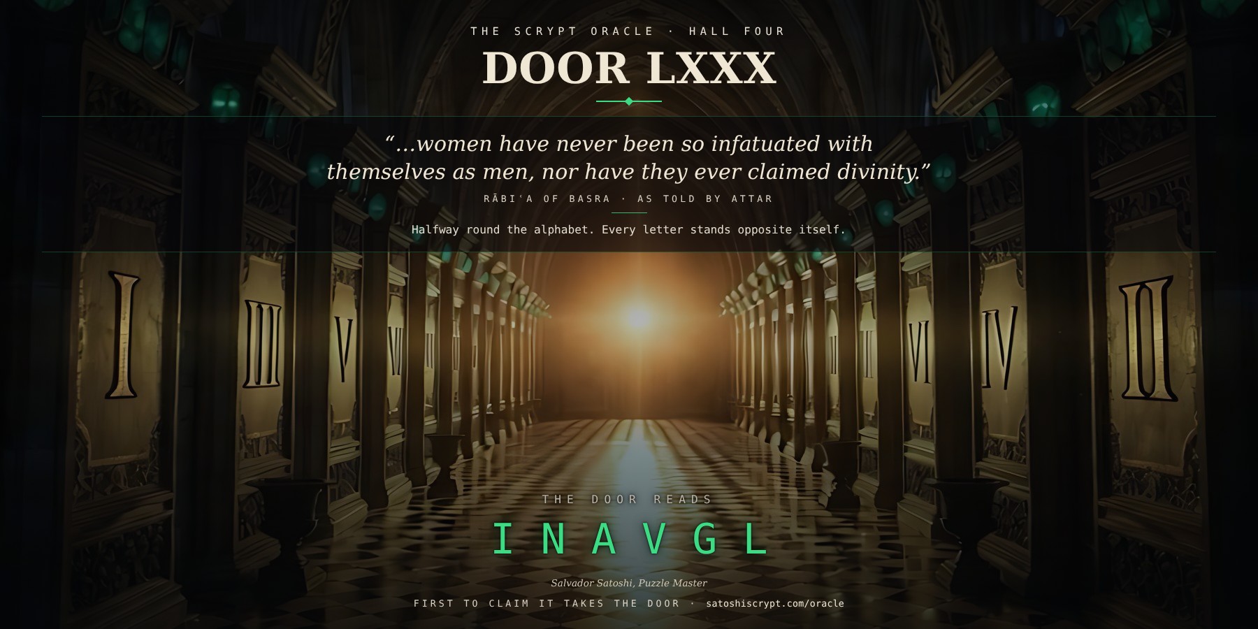The Scrypt Oracle — Door LXXX