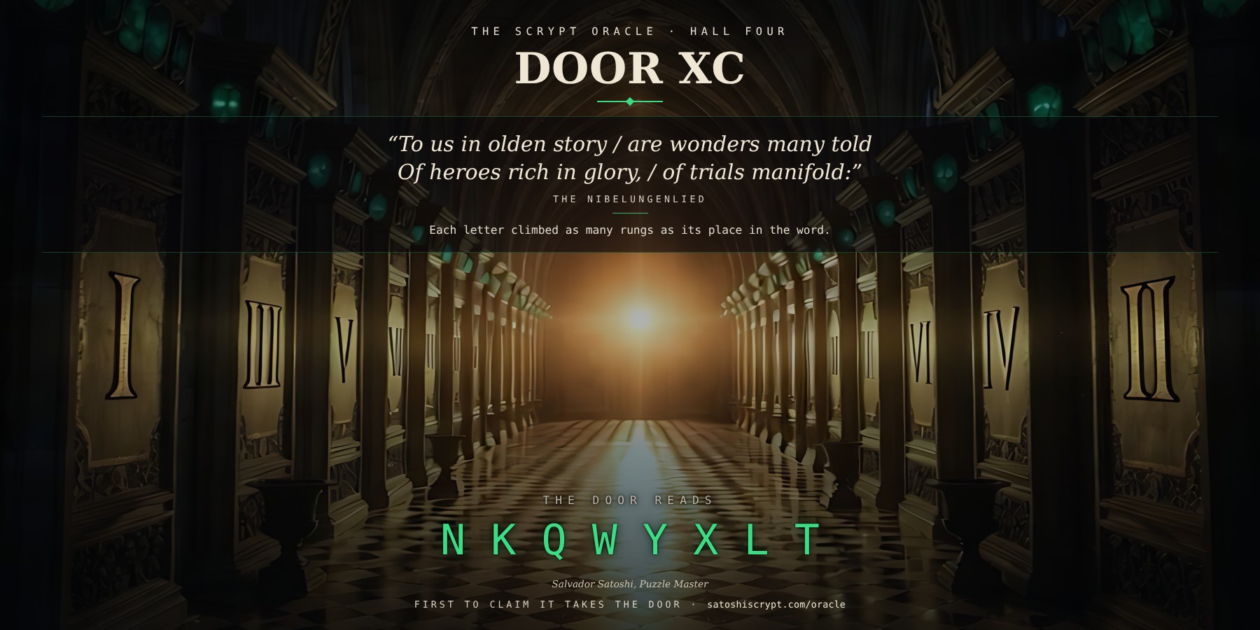 The Scrypt Oracle — Door XC